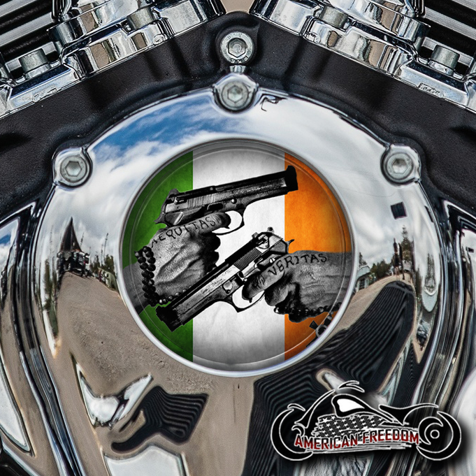 Indian Thunder Stroke Cam Insert - Boondock Saints Flag